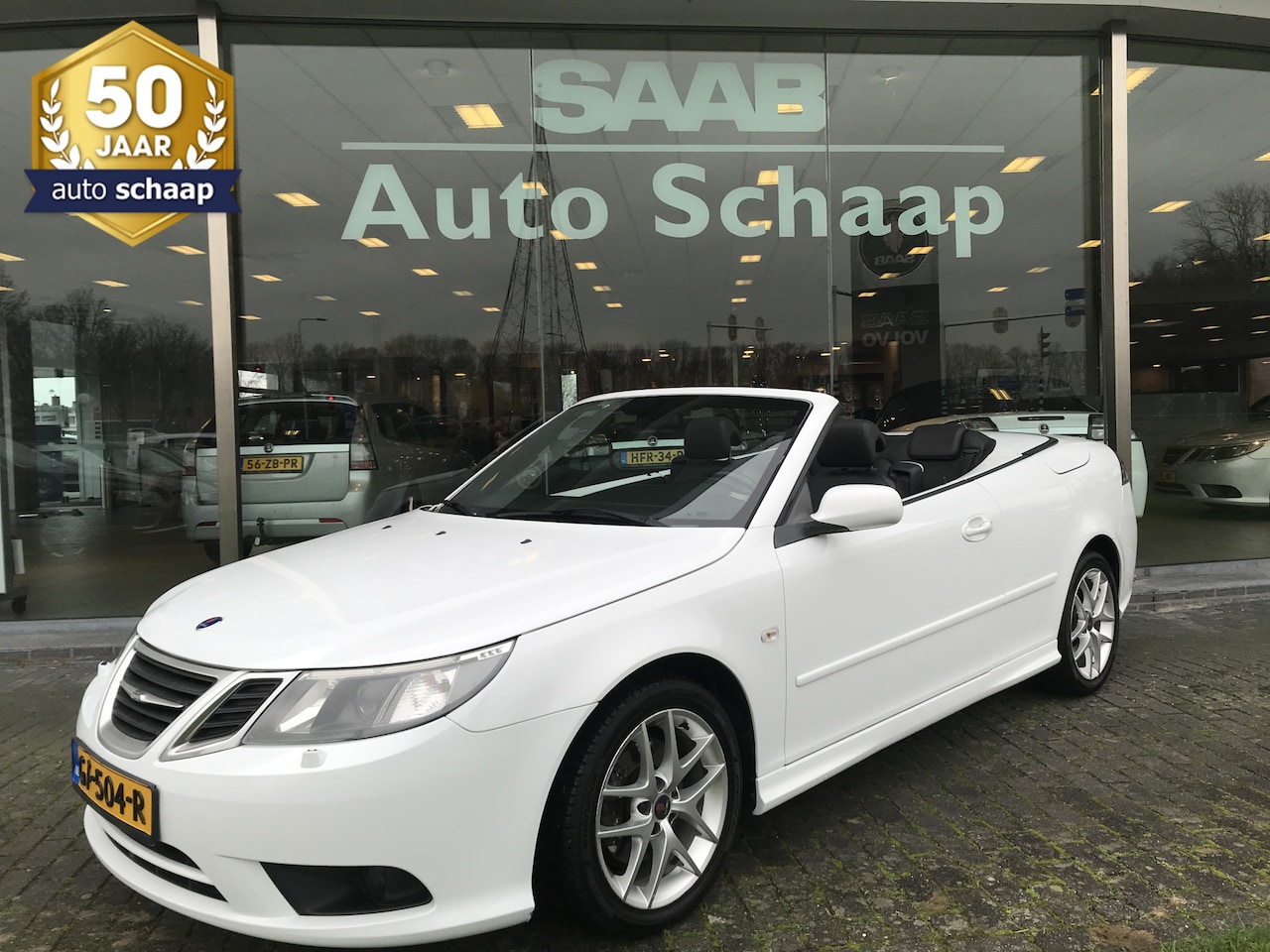 Saab 9-3 Cabrio - 1.8t Vector | Rijklaar incl garantie | Hirsch 195 pk Trekhaak afneembaar Parkeersensoren - AutoWereld.nl