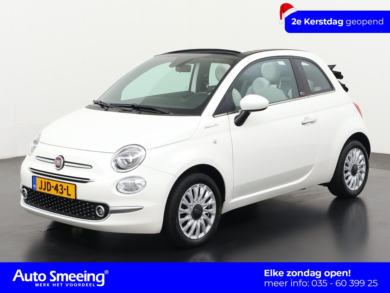 Fiat 500 C - 1.0 Hybrid Dolcevita | Apple/Android Carplay | Parkeersensor | Lichtmetalen Velgen | Zonda - AutoWereld.nl
