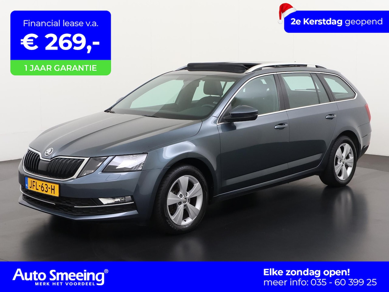 Skoda Octavia Combi - 1.5 TSI DSG | Trekhaak | Panoramadak | Zondag Open! - AutoWereld.nl