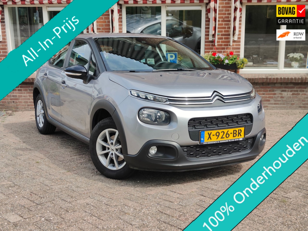 Citroën C3 - 1.2 PureTech S&S Live Cruise pdc Airco LMV - RIJKLAAR - - AutoWereld.nl