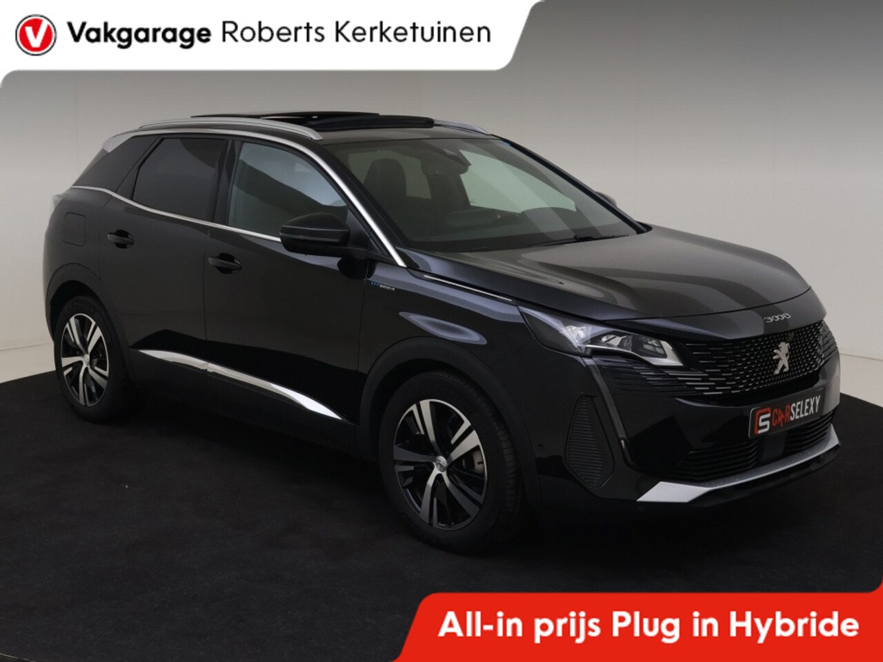 Peugeot 3008 - 1.6 Plug-In Hybrid HY4 300PK GT Pack 4WD SOH 100%! Panoramadak - AutoWereld.nl