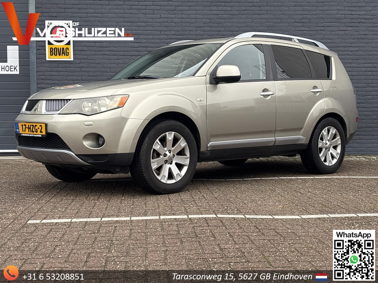 Mitsubishi Outlander - 2.2 DI-D Business Edition 7 Persoons | Schuif/Kanteldak | Leder | Cruise | Climate | Navi - AutoWereld.nl