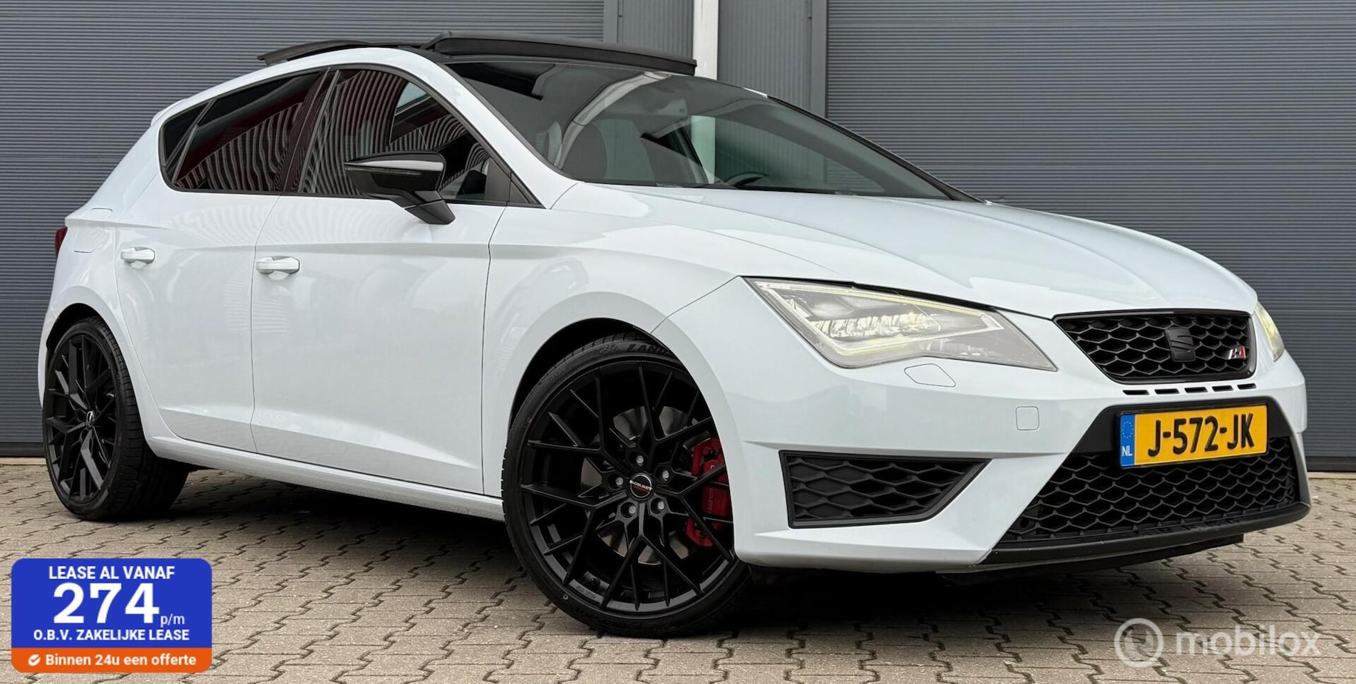 SEAT Leon - 2.0 TSI Cupra 280 DSG Pano.dak/Full-LED/Clima/Cruise/ - AutoWereld.nl