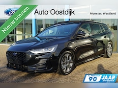 Ford Focus Wagon - 1.0 EcoBoost Hybrid ST Line X 155PK Automaat Afn. Trekhaak Panodak Winterpack Adaptieve Cr