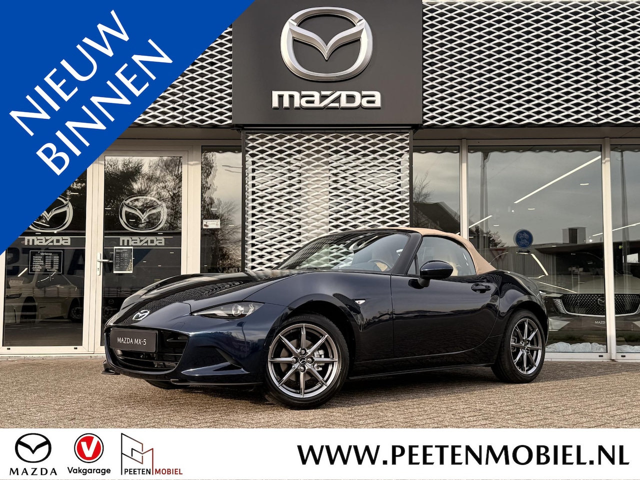 Mazda MX-5 - 1.5 SkyActiv-G 132 Kazari | NIEUW TE REGISTREREN | - AutoWereld.nl