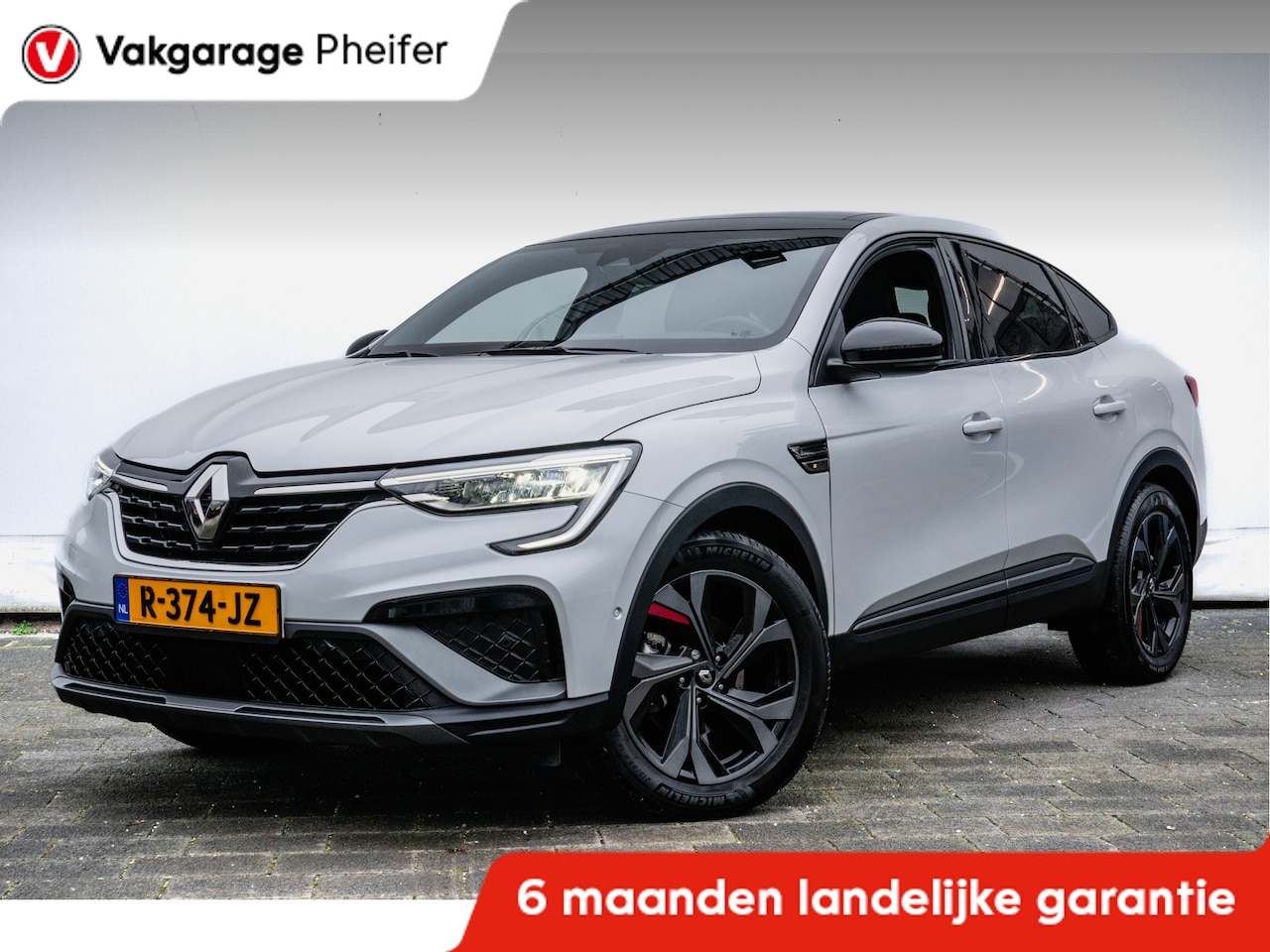 Renault Arkana - 1.6 E-Tech Hybrid 145 R.S. Line Trekhaak/ Panoramadak/ Leer/ Camera/ Navigatie/ Carplay/ S - AutoWereld.nl