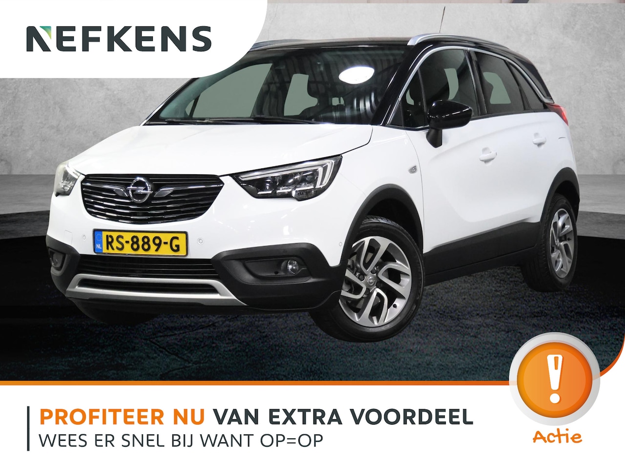 Opel Crossland X - 1.2 110PK Turbo Innovation | 1ste eigenaar | AUTOMAAT | AGR/Stoelen | Camera | Stoel/Stuur - AutoWereld.nl