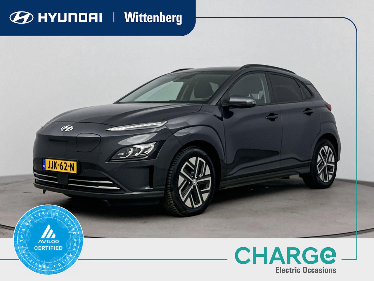 Hyundai Kona Electric - EV FASHION 64 kWh | SoH 97% | NAVI | 17'' LM VELGEN | CLIMA | CRUISE | CAMERA | PDC | PRIV - AutoWereld.nl