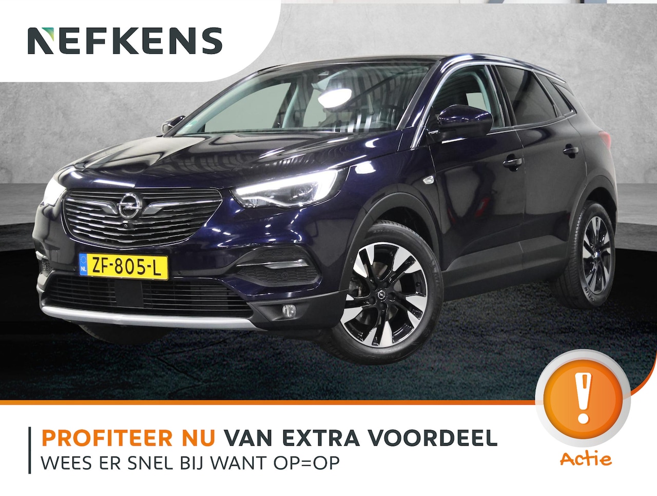 Opel Grandland X - 1.2 130PK Turbo Ultimate | 1ste eigenaar | AUTOMAAT | AppleCarPlay/AndroidAuto | Verwarmde - AutoWereld.nl