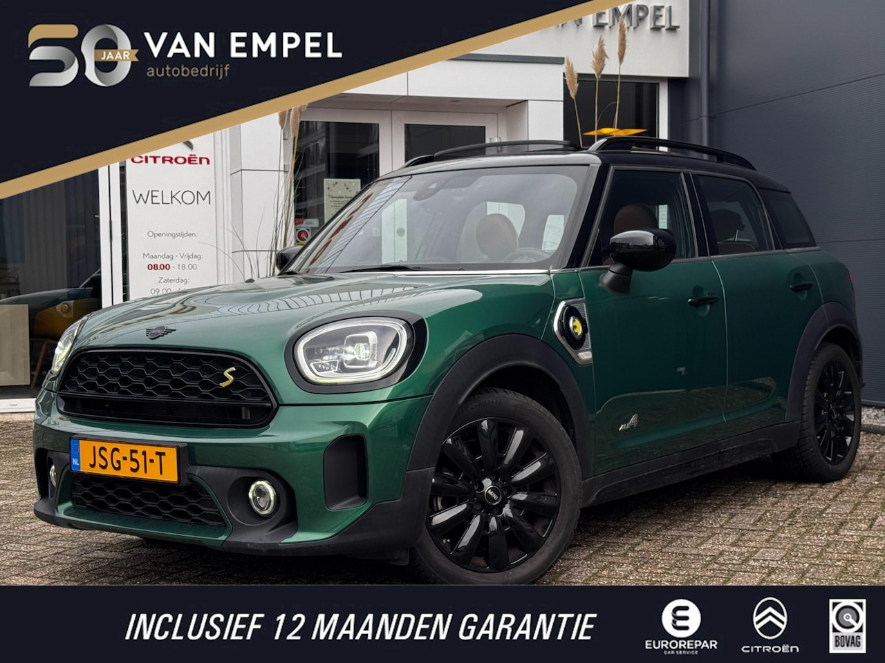 MINI Countryman - 2.0 Cooper S E ALL4 Chili | Panoramadak | Leder Interieur | Camera | Stoelverwarming | Nav - AutoWereld.nl