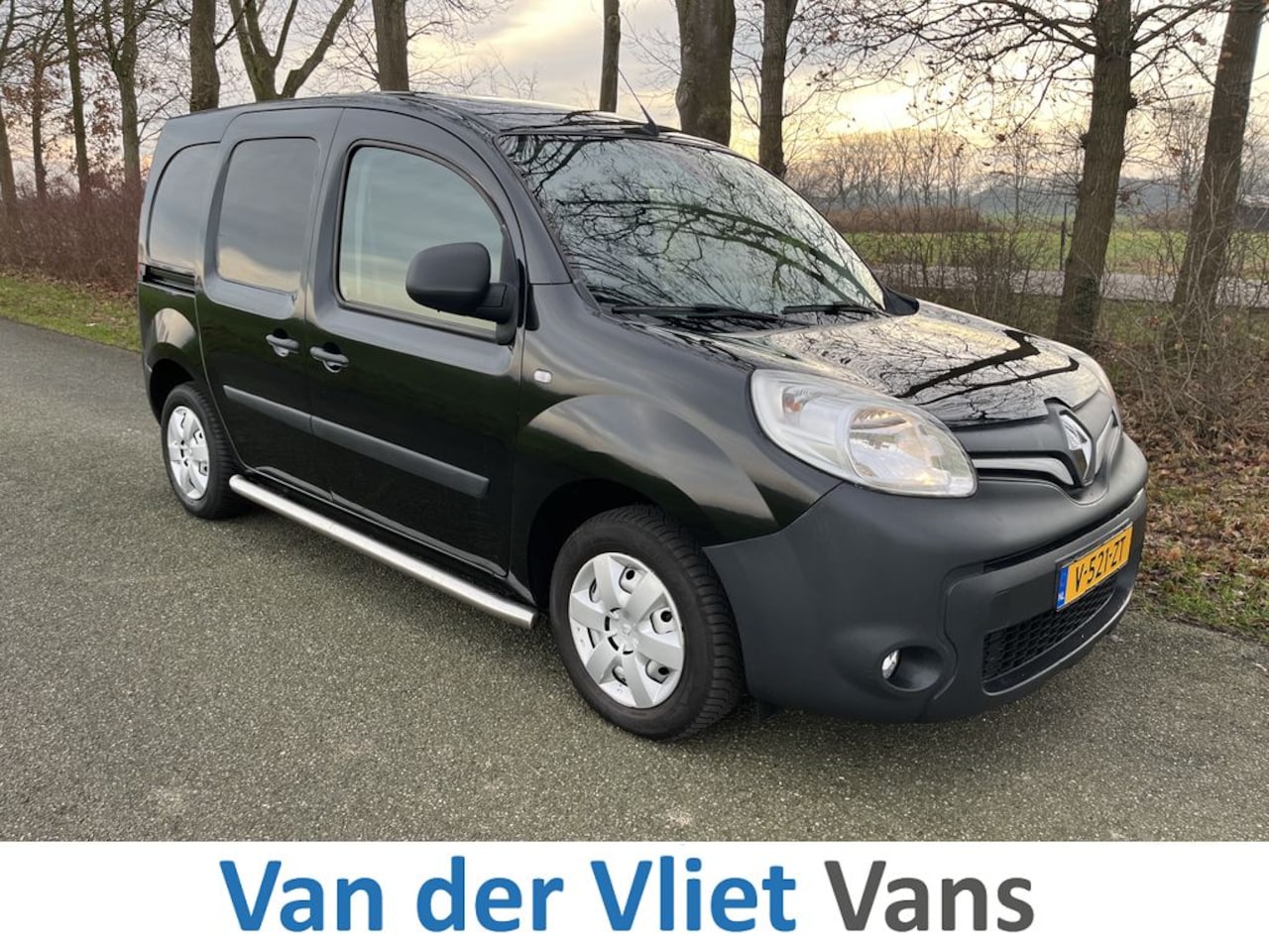 Renault Kangoo - 1.5 dCi E6 90pk R-link BPM Vrij! Lease €171 p/m, Airco, Navi + Camera, PDC, Volledig onder - AutoWereld.nl