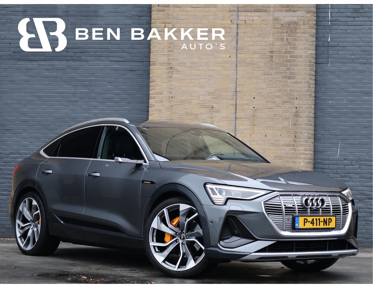 Audi e-tron Sportback - 55 quattro Business edition 95 kWh | Luchtvering | Matrix | Virtual Mirrors | HUD | S-line - AutoWereld.nl