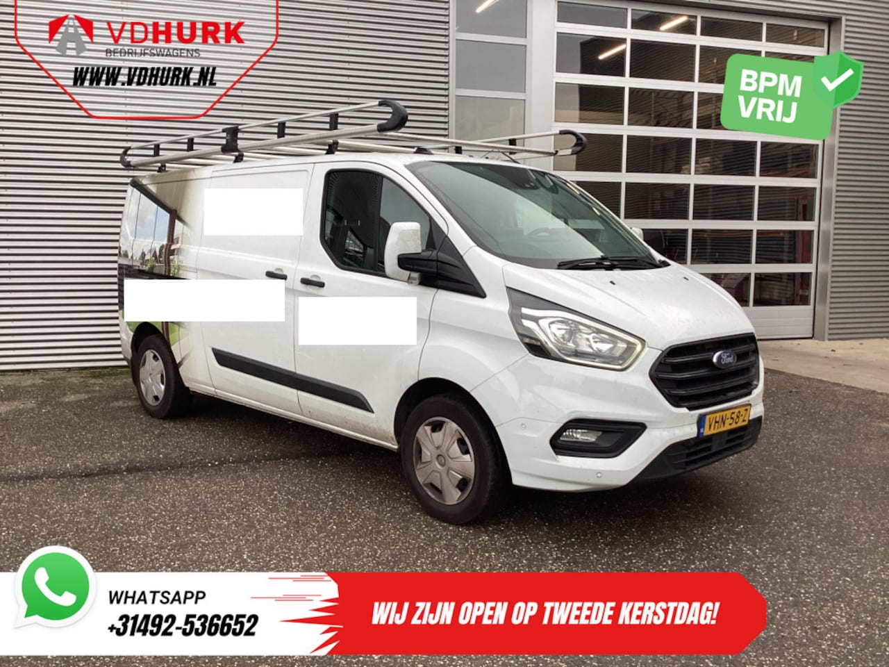 Ford Transit Custom - 2.0 TDCI 130 pk L2 Trend EXPORT Carplay/ 2.8t trekverm./ Stoelverw./ Imperiaal/ Navi/ Crui - AutoWereld.nl