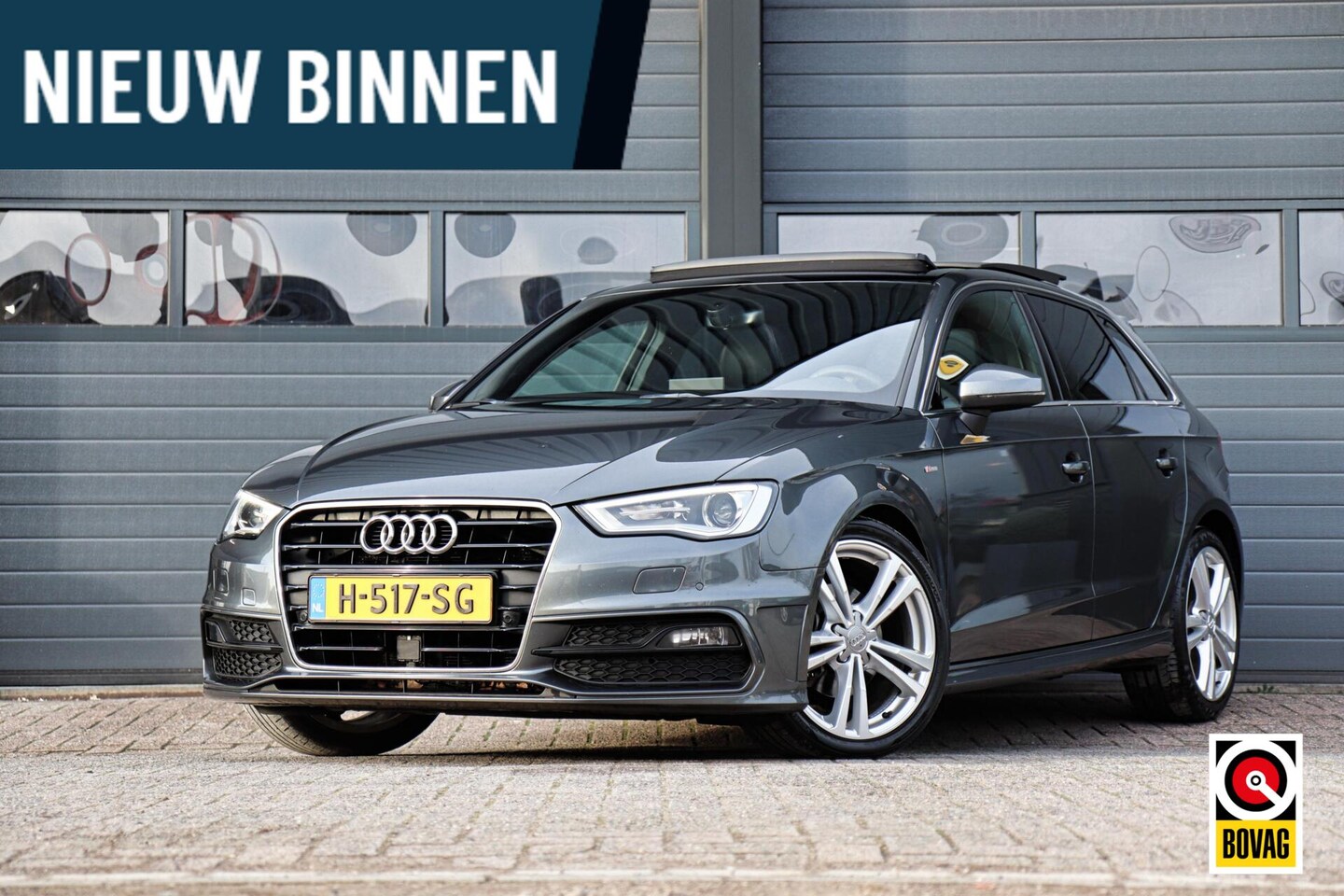 Audi A3 Sportback - 1.4 TFSI 3x S-Line /XENON/PANODAK/STOELVERW/PDC V+A/AUTOMAAT! - AutoWereld.nl