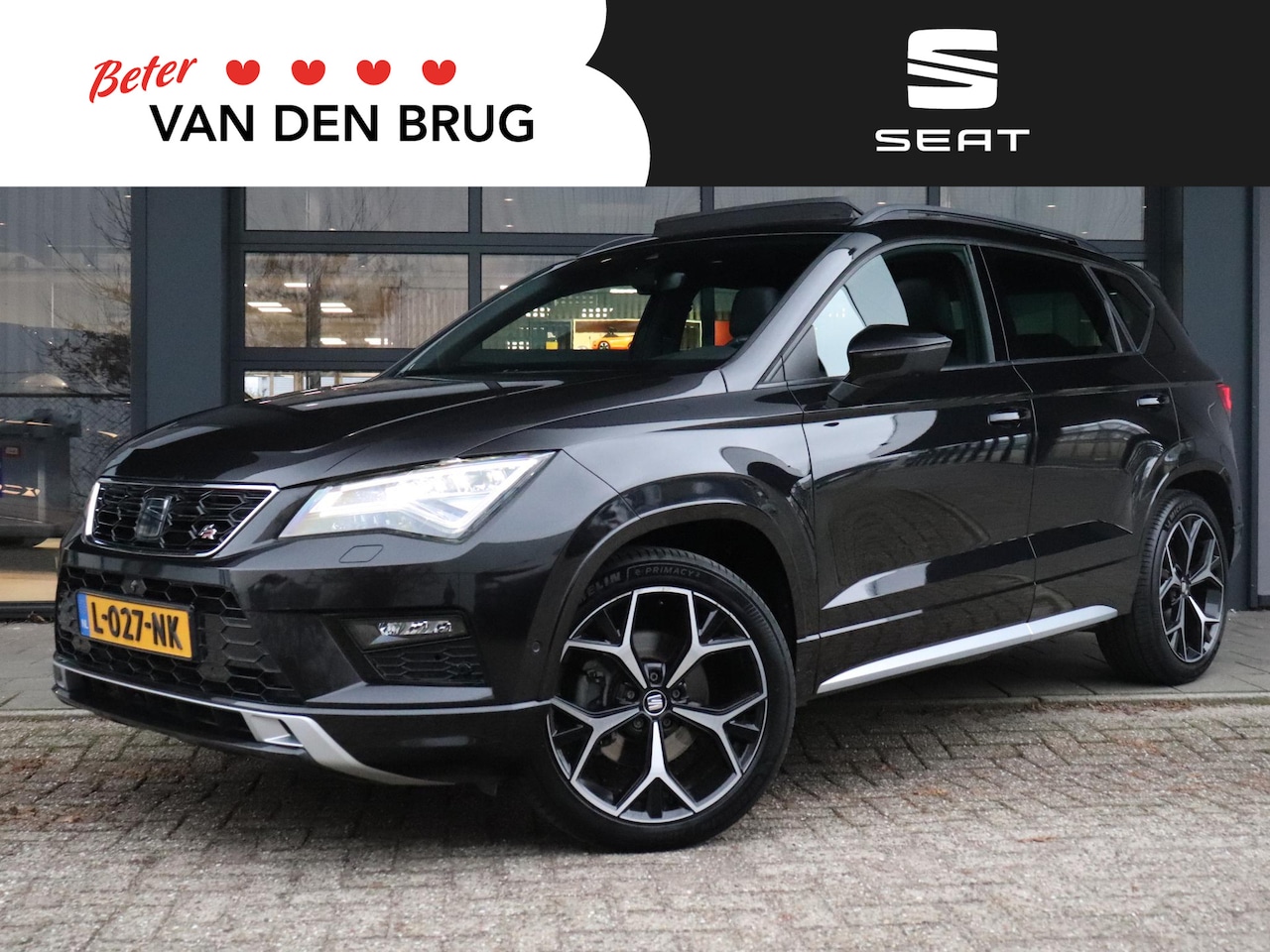 SEAT Ateca - 2.0 TSI 190PK 4DRIVE FR Business Intense | 1.900KG Trekgewicht! | Trekhaak | BEATS Audio | - AutoWereld.nl