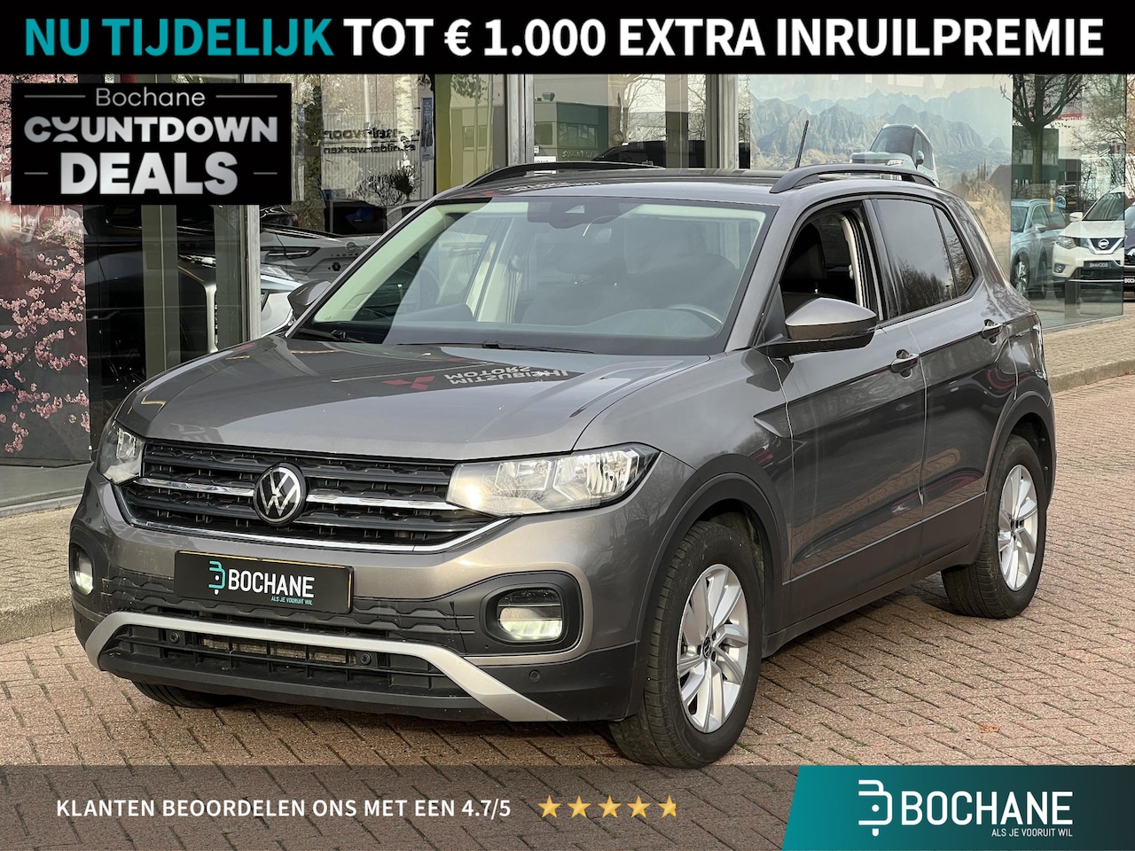 Volkswagen T-Cross - 1.0 TSI Style Automaat | Stoelverwarming | Adaptieve Cruise Control | Climate Control - AutoWereld.nl