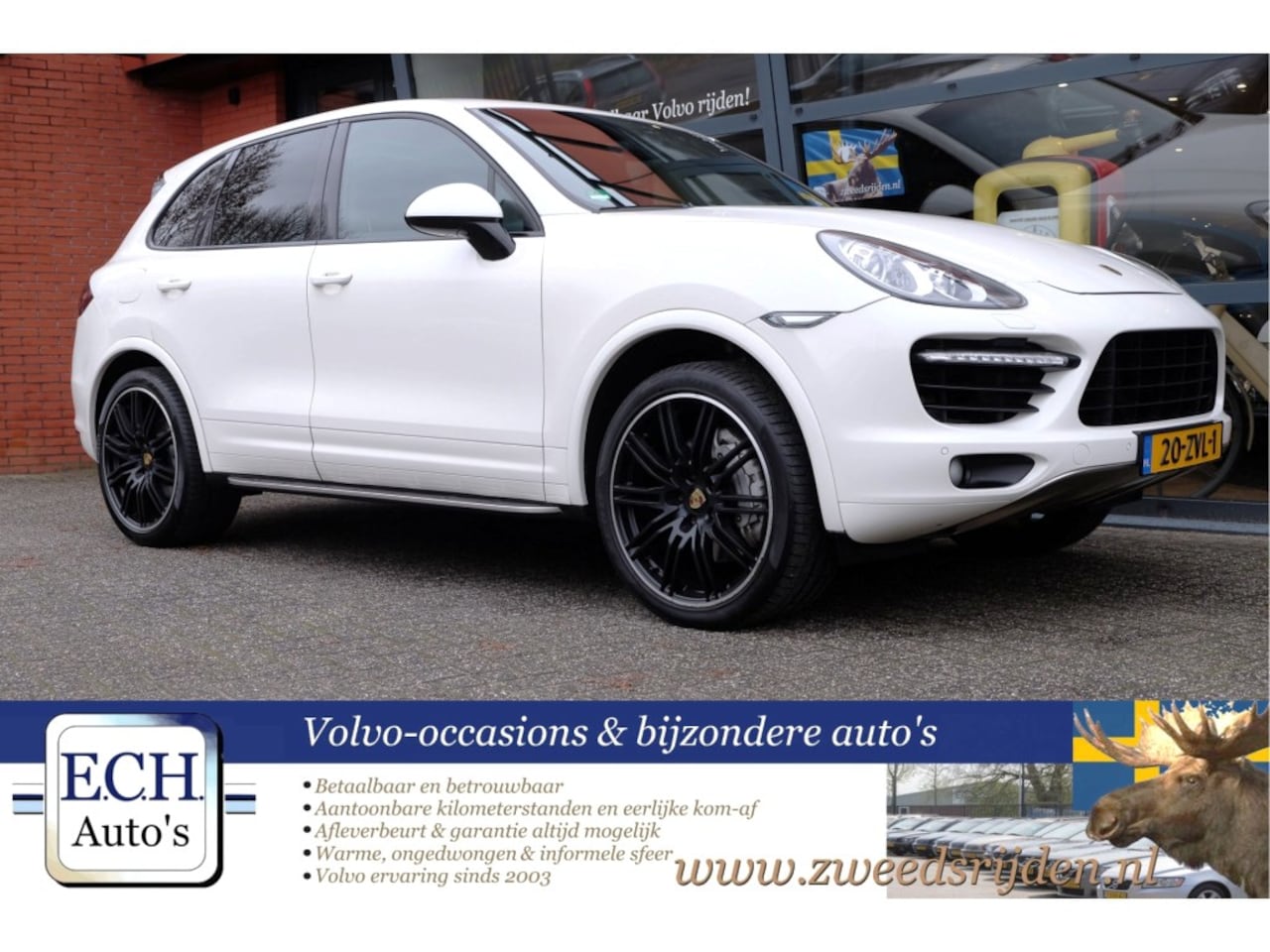 Porsche Cayenne - 4.8 S Aut. 400 pk Panodak, Burmester Audio, Leer - AutoWereld.nl