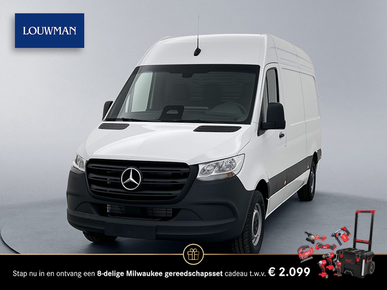 Mercedes-Benz Sprinter - 311CDI L2H2 RWD PRO | Tweezitsbijrijdersbank | Smartphone integratie pakket | - AutoWereld.nl