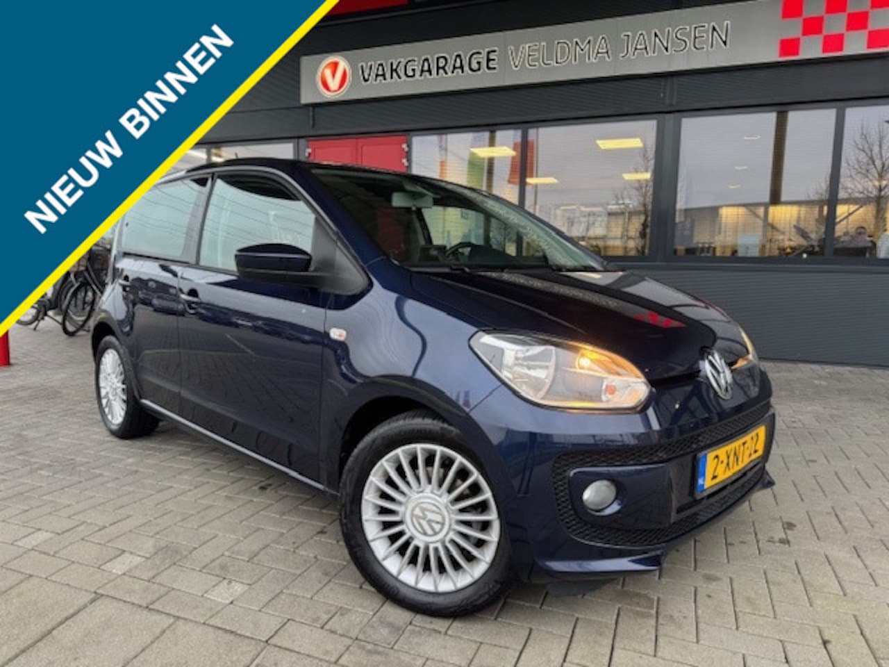 Volkswagen Up! - 1.0 HIGH UP! BM 5-DRS. + AIRCO/CRUISE/NAVI/LMV/PDC - AutoWereld.nl