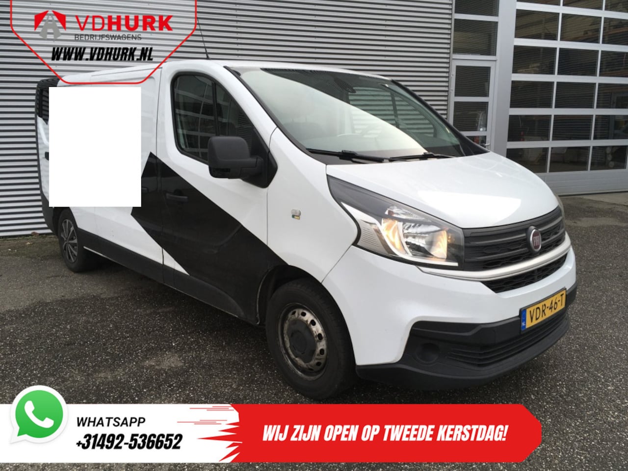 Fiat Talento - 1.6 MJ 120 pk L2 EXPORT 3 Pers./ 2xSchuifdeur/ Navi/ Airco/ PDC/ Trekhaak - AutoWereld.nl