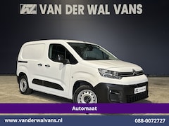 Citroën Berlingo - 1.5 BlueHDI 130pk Automaat L1H1 Euro6 Airco | 2x Zijdeur | Navigatie | Camera | Apple Carp