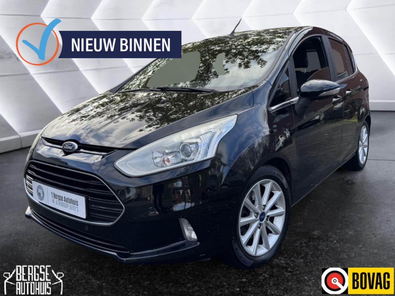 Ford B-Max - 1.0 EcoB. Titanium Cruise Navi Trekhaak - AutoWereld.nl