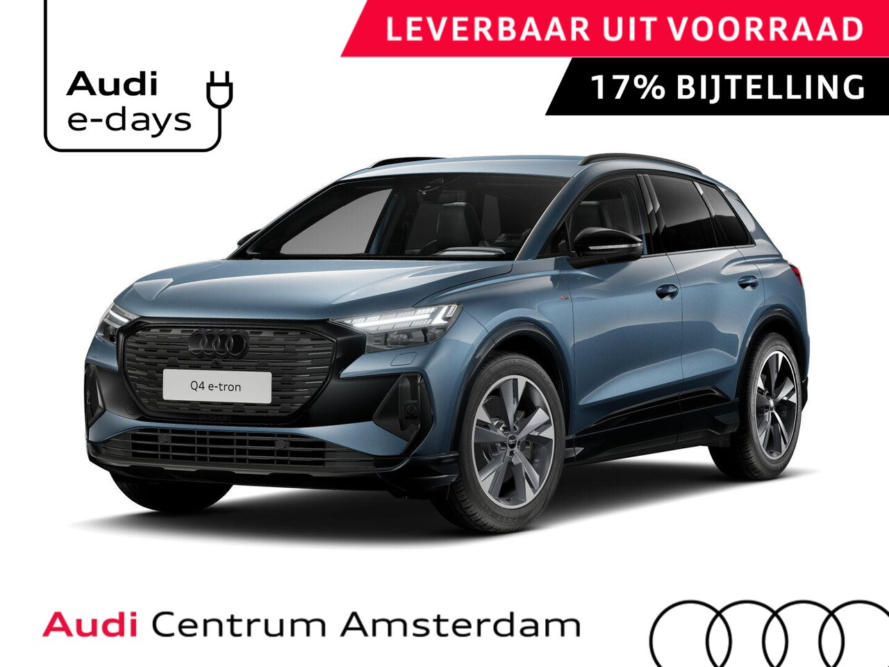 Audi Q4 e-tron - 45 S edition Competition 82 kWh 286 pk | Assistentiepakket plus | Comfortpakket | Optiekpa - AutoWereld.nl