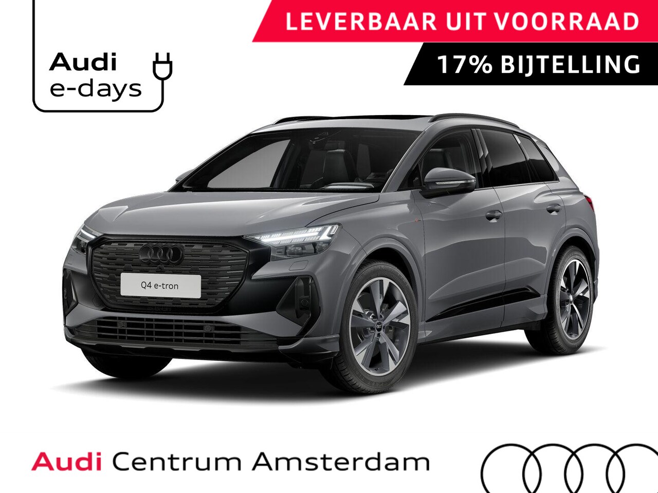 Audi Q4 e-tron - 45 S edition Competition 82 kWh 286 pk | Assistentiepakket plus | Glazen panoramadak | Com - AutoWereld.nl