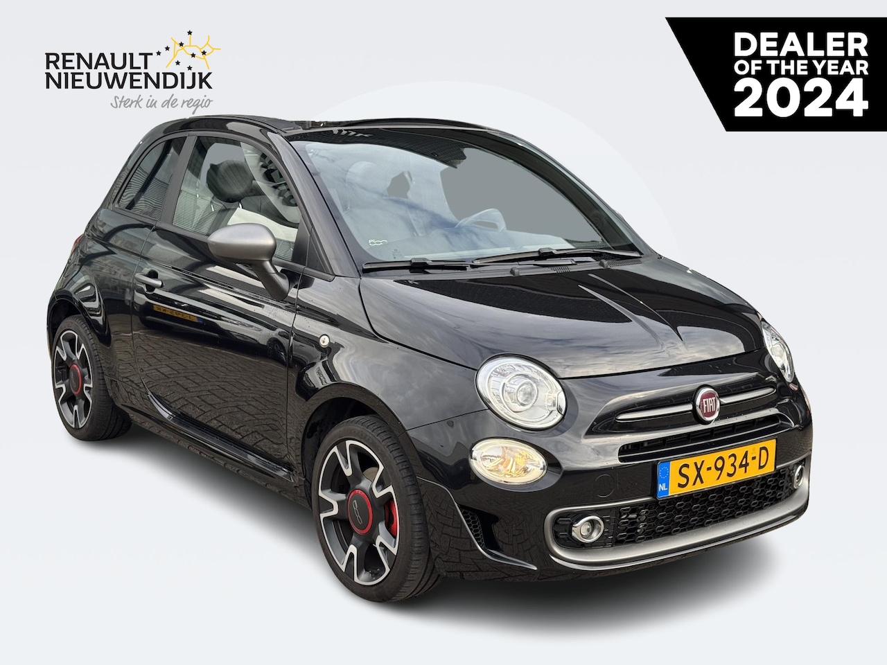 Fiat 500 - 0.9 TwinAir Turbo Sport CABRIO / NAVIGATIE / CRUISE CONTROL / CLIMATE CONTROL / - AutoWereld.nl