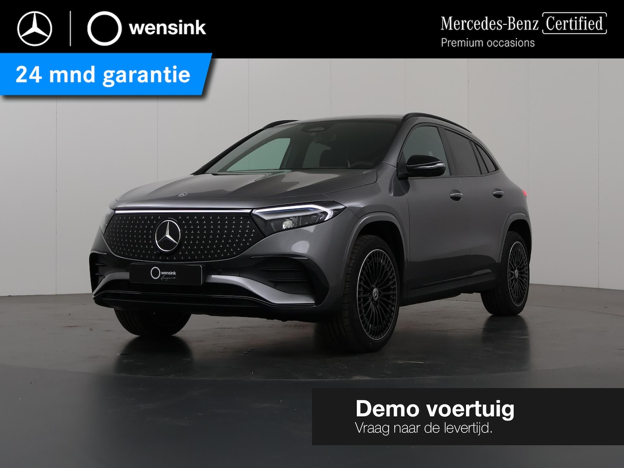 Mercedes-Benz EQA - 250+ AMG Line 71 kWh | Night | Panoramadak | Burmester | Head-up display | Rij-assistentie - AutoWereld.nl