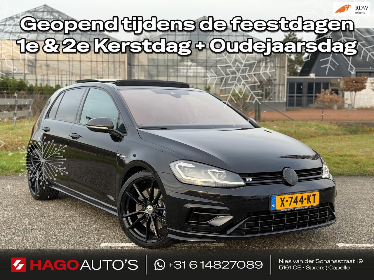 Volkswagen Golf - 2.0 TSI 4Motion R VIRTUAL/AKRA/PANO/DYNAUDIO/ALCANTARA/DCC/BLIND-SPOT/LANE-ASSIST - AutoWereld.nl
