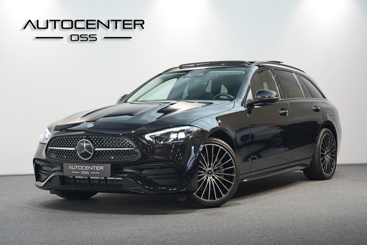 Mercedes-Benz C-klasse Estate - 300 e AMG ✅ HEAD-UP ✅ STOELKOELING ✅ 360 CAM ✅ ADAP.CRUISE ✅ PANO - AutoWereld.nl