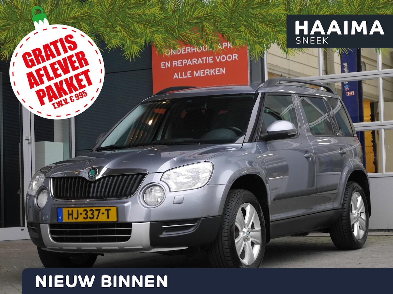 Skoda Yeti - 1.2 TSI Ambition | Navigatie | Lichtmetalen velgen | Climate control | Parkeersensoren ach - AutoWereld.nl