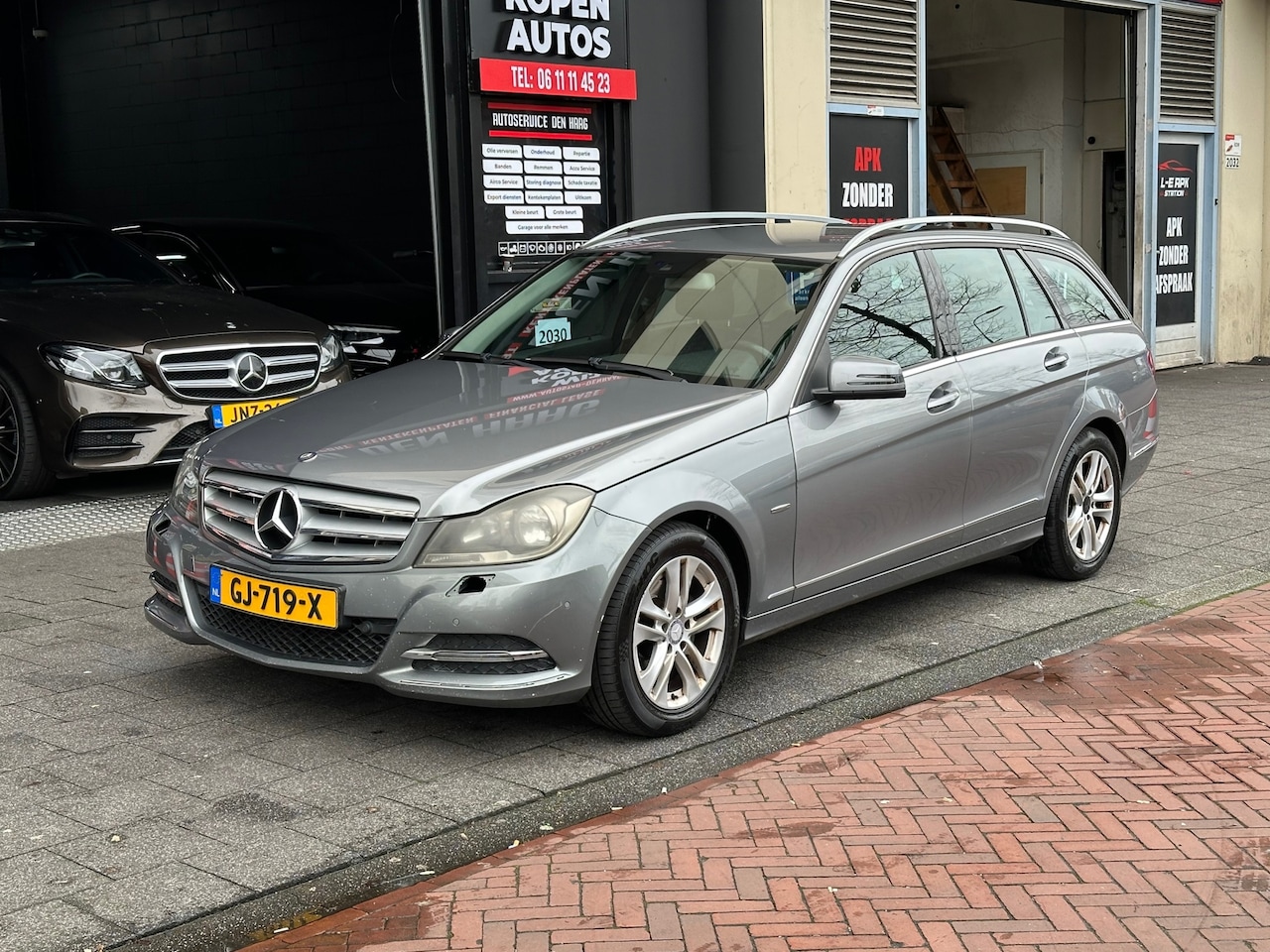 Mercedes-Benz C-klasse Estate - 200 CDI Ambition Automaat Leer Navi - AutoWereld.nl