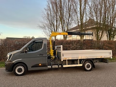 Renault Master - T35 2.0 dCi 170 LAADKRAAN HYVA HA27 E2 , openlaadbak , nieuwe auto , BPM vrij ,