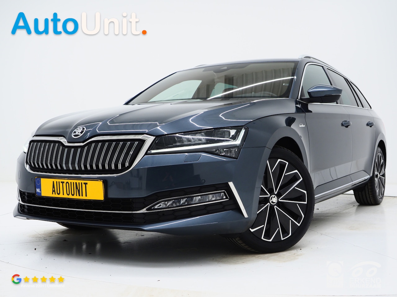 Skoda Superb Combi - 1.4 TSI iV Laurin & Klement | Massage | Canton | Trekhaak | Camera | Memory | Keyless | Ad - AutoWereld.nl