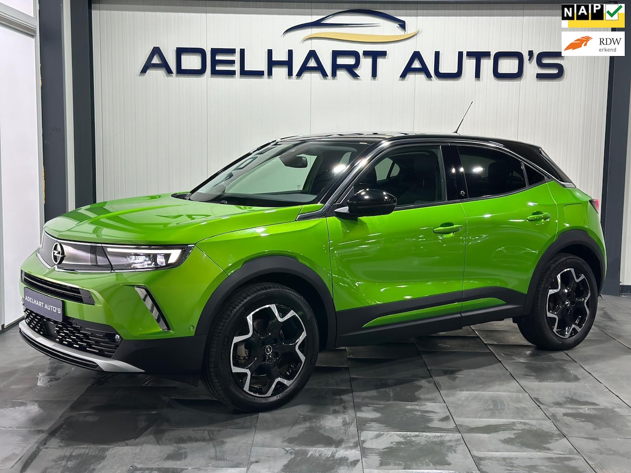 Opel Mokka-e - Ultimate 50-kWh 11kw bl. / Automaat / Navigatie full map / Camera / Cruise control / Clima - AutoWereld.nl