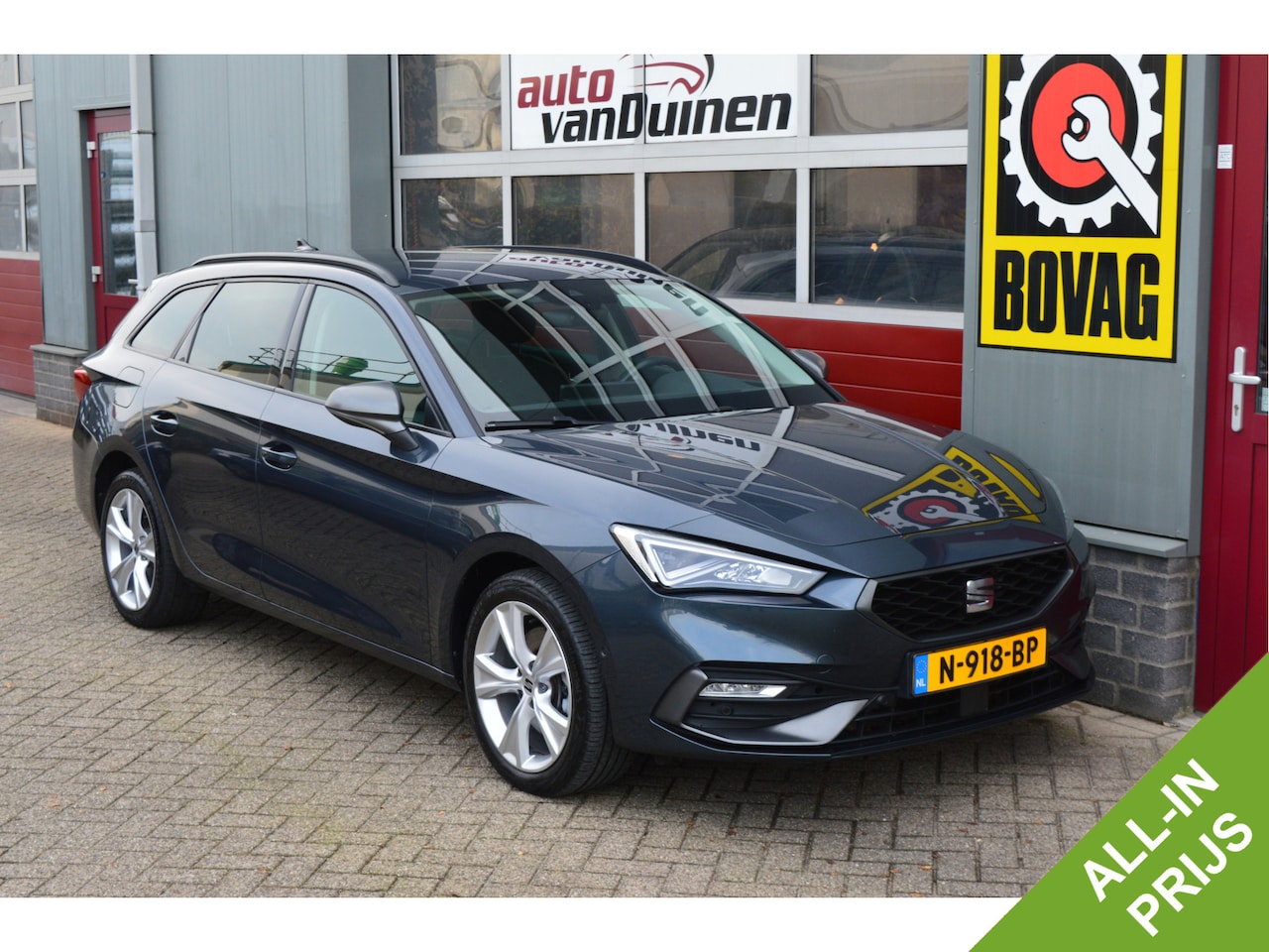 SEAT Leon Sportstourer - 1.4 TSI eHybrid PHEV FR O.a: Pdc, Camera, Stoel-/Stuur verwarming, Clima, Adaptive cruise, - AutoWereld.nl