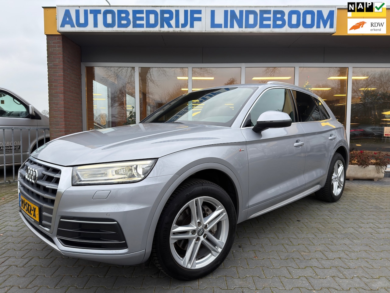 Audi Q5 - 2.0 TFSI quattro Sport S-Line Trekhaak All Season banden - AutoWereld.nl