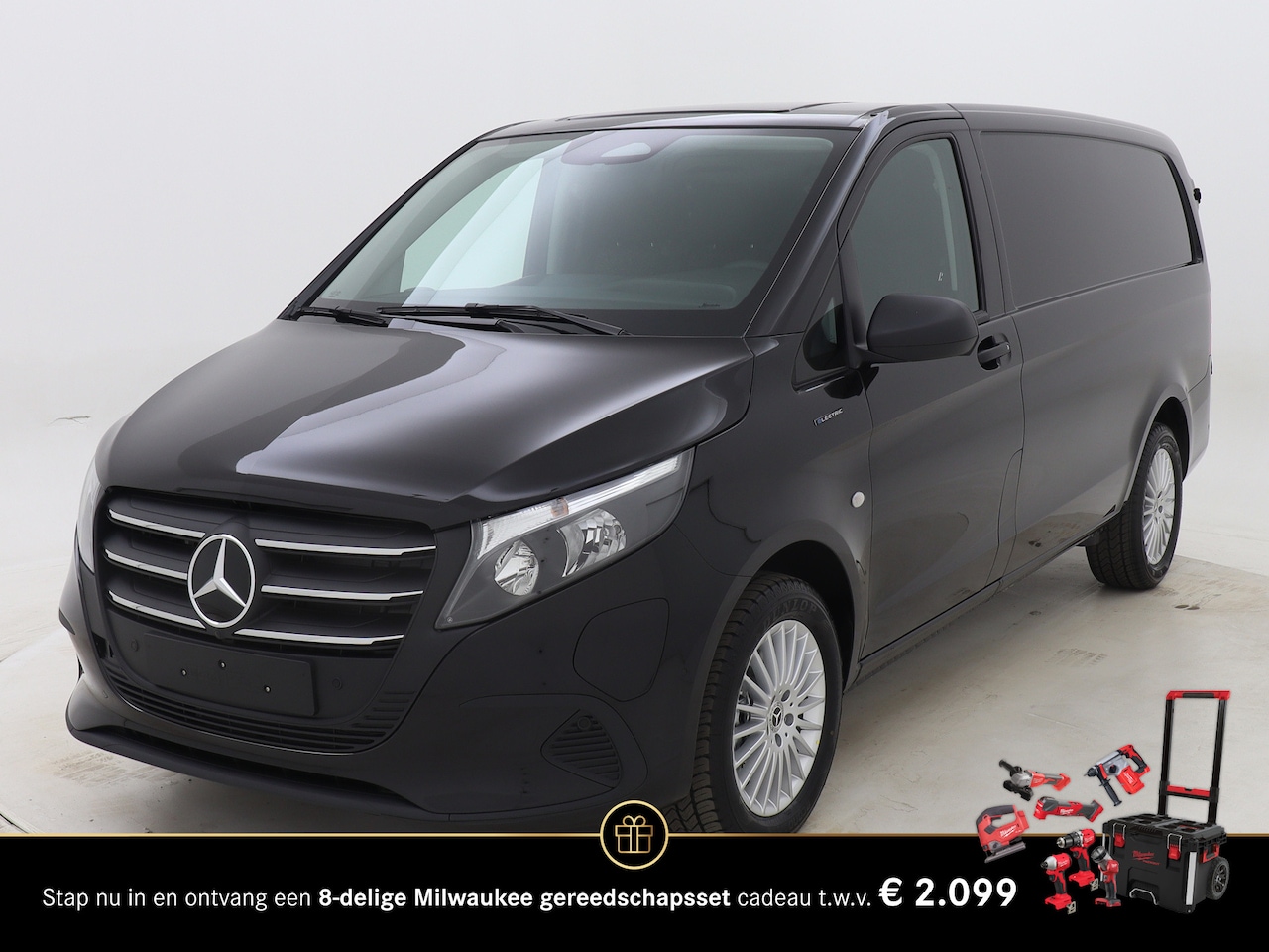 Mercedes-Benz eVito - L2 66 kWh |GRATIS Wallbox | Smartphone Integratie Pakket | Tweezits bijrijdersbank | Parke - AutoWereld.nl