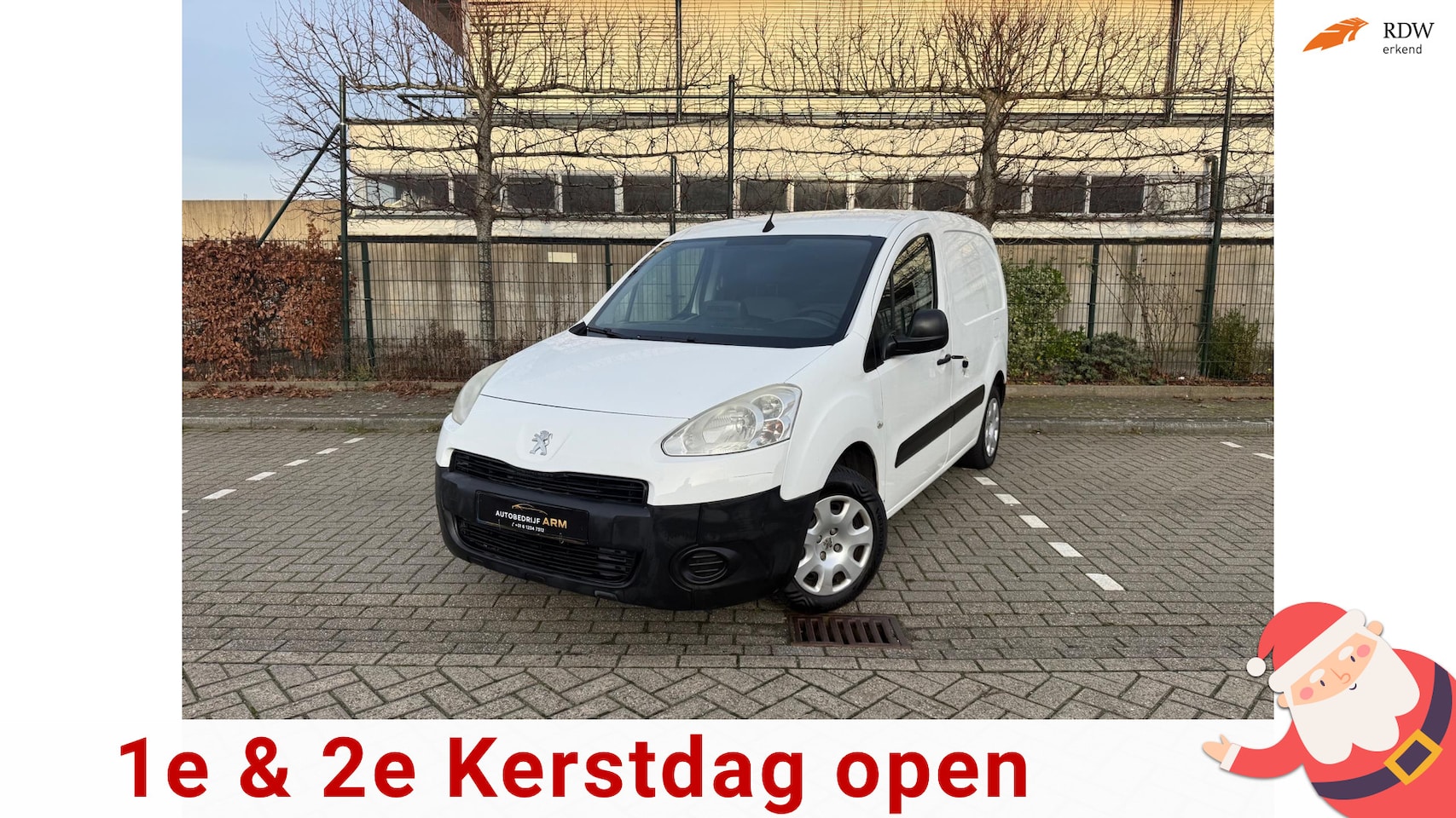 Peugeot Partner - 1.6 HDI AIRCO NAP APK LAGE KM TREKHAAK RADIO BLUETOOTH RIJDT SCHAKRLT GOED - AutoWereld.nl