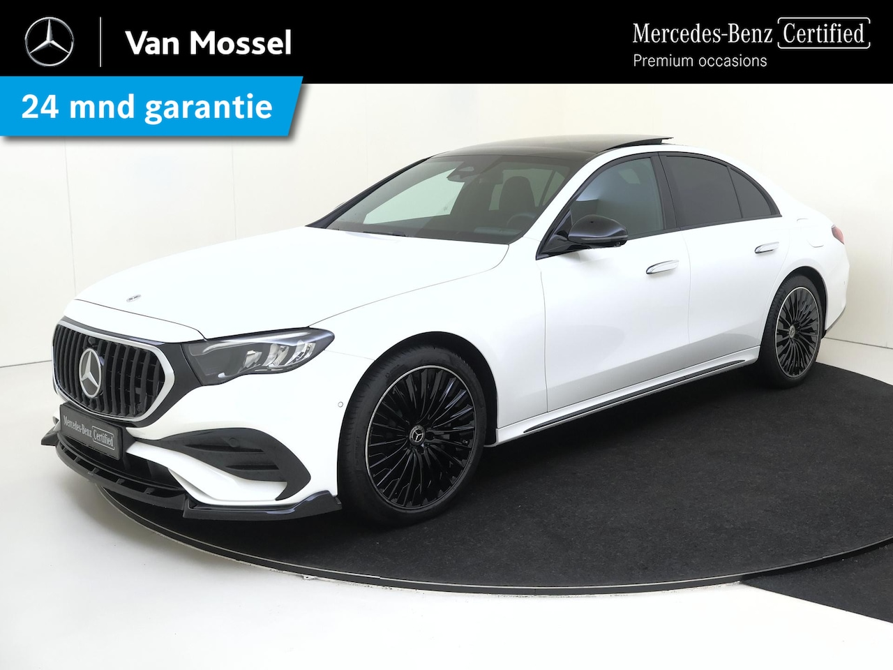 Mercedes-Benz E-klasse - 300 e AMG Line / Panoramadak/ E53 Look/ Night/ Burmester/ 20 inch/ Verlichte grille - AutoWereld.nl