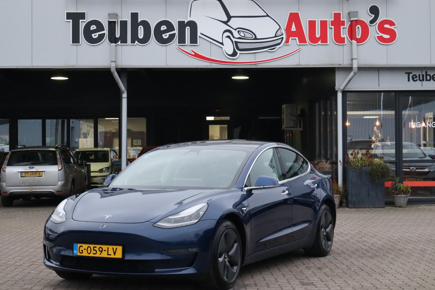 Tesla Model 3 - Long Range RWD Long Range AWD 75 kWh 90,9% SOH, Panoramadak, Autopilot Computer 3, Lederen interieur, Tre - AutoWereld.nl