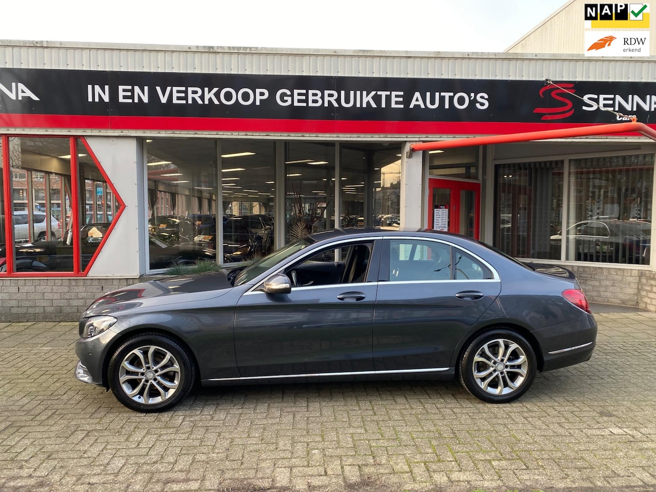 Mercedes-Benz C-klasse - 180 - W205 - Led - Navi - Inr Mog !! - AutoWereld.nl