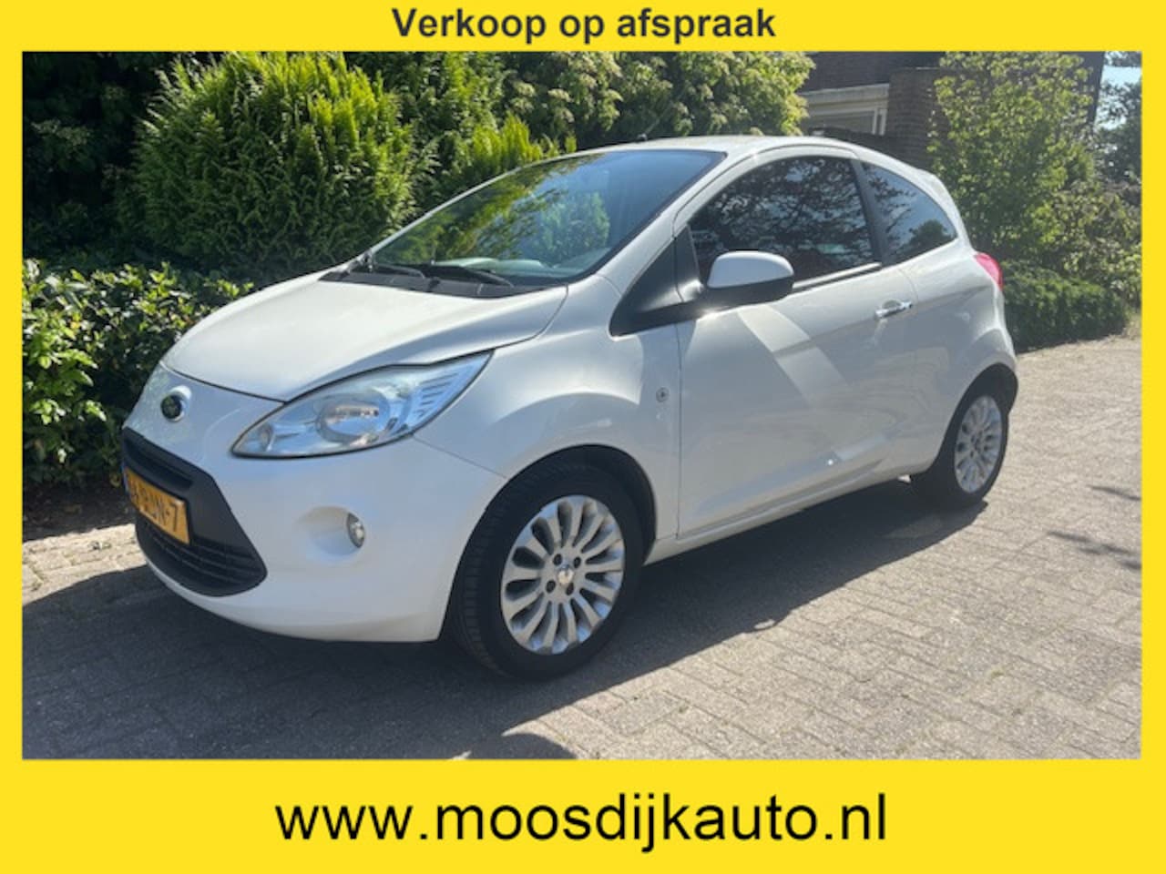 Ford Ka - 1.2 Titanium X start/stop Airco/ Orig NL auto/ met NAP/ Nw-APK/ Verkoop op afspraak 06-532 - AutoWereld.nl