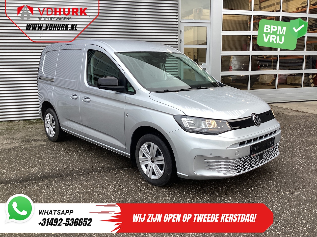 Volkswagen Caddy Cargo - 2.0 TDI 125 pk DSG Aut. Virtual Cockpit/ Carplay/ Standkachel/ Stoelverw./ Camera/ Cruise/ - AutoWereld.nl