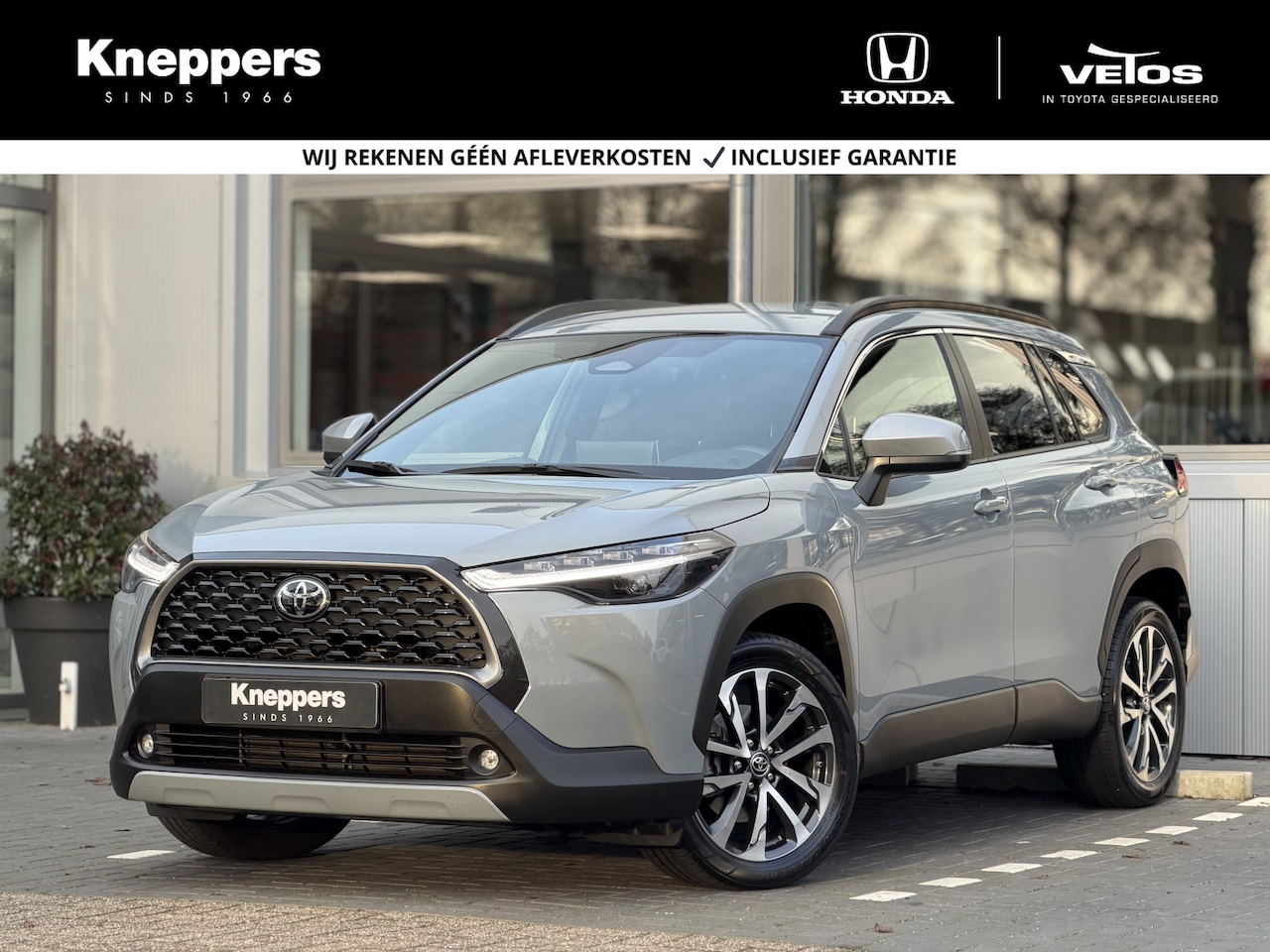 Toyota Corolla Cross - Hybrid 140 Dynamic | GEEN AFLEVERKOSTEN |  Elek.achterklep, Apple/Android, Draadloze telef - AutoWereld.nl