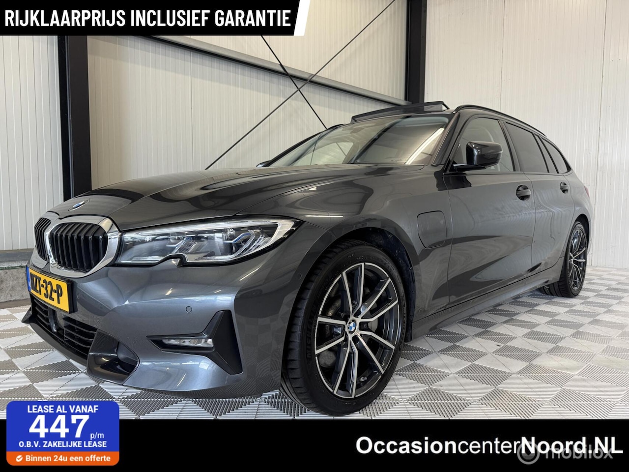 BMW 3-serie Touring - 330e Sportline | Leer | HUD | Pano | ACC - AutoWereld.nl