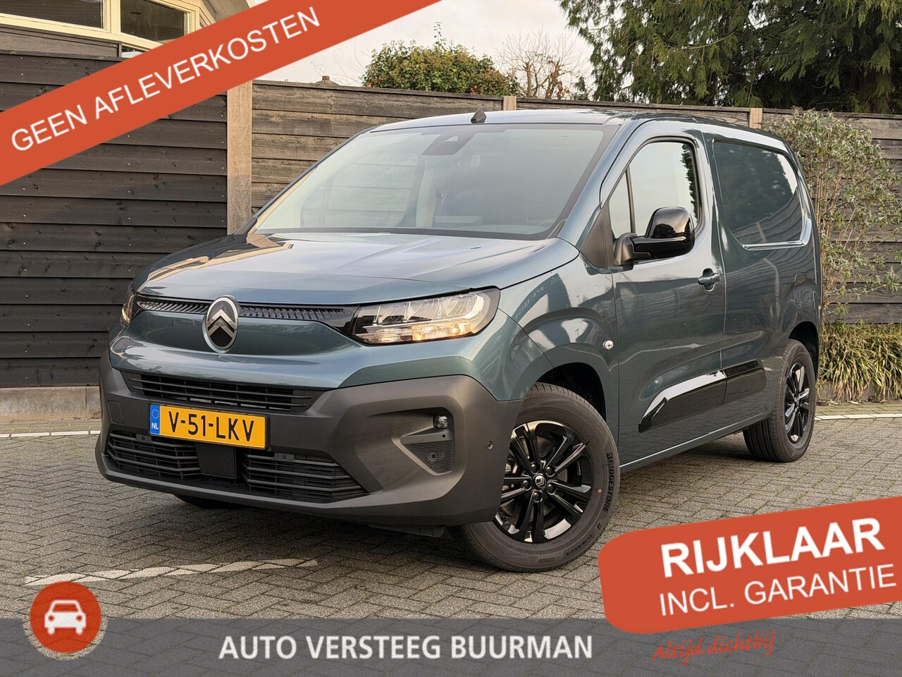 Citroën ë-Berlingo - 50kWh 136PK Automaat Trekhaak, Navigatie, Achteruitrijcamera, Lichmetalen Velgen, Parkeers - AutoWereld.nl