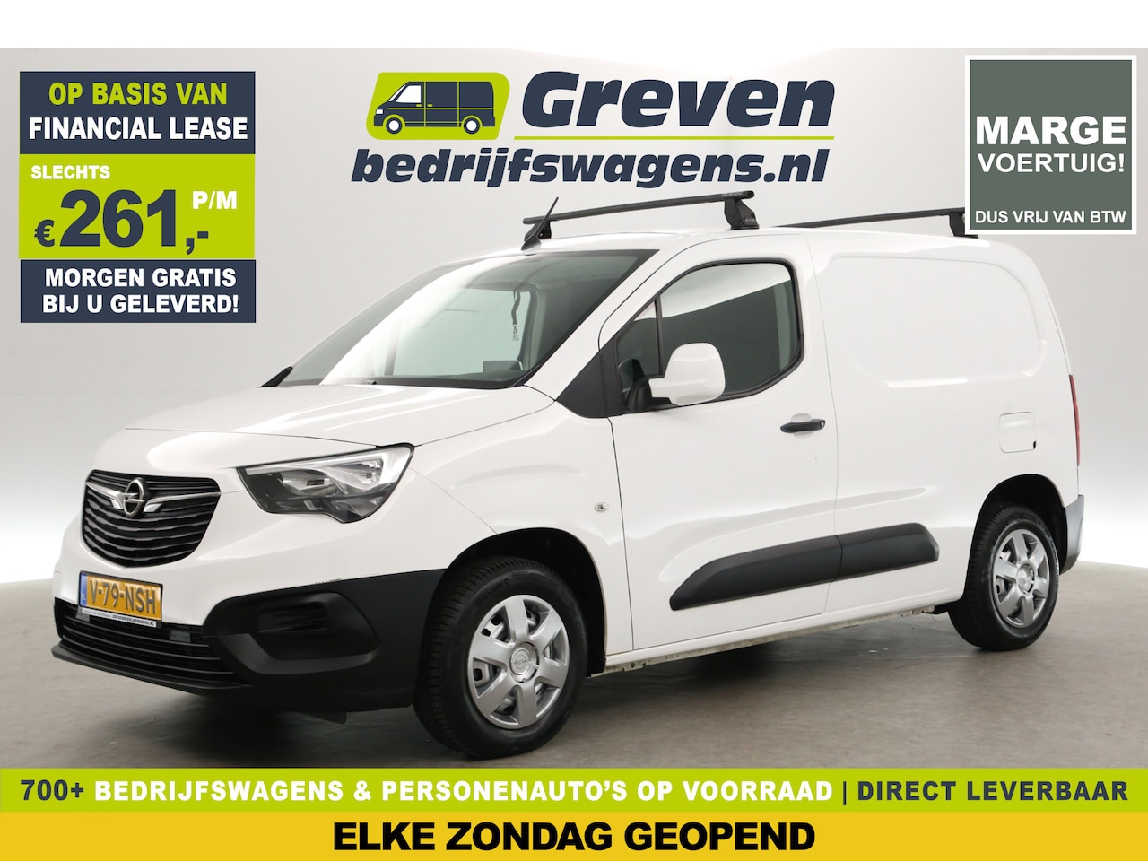 Opel Combo - 1.5D 102PK | MARGE | 3-Zits | Airco | Cruise | Carplay - AutoWereld.nl